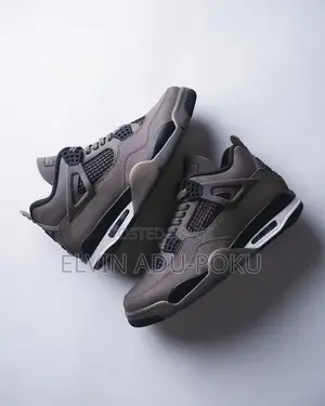 Air Jordan 4 Retro 'Cave Stone Black' Sneakers