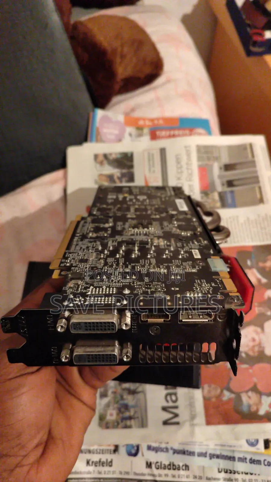 Graphics Card Msi GTX 1050 Ti 4gb Ddr5