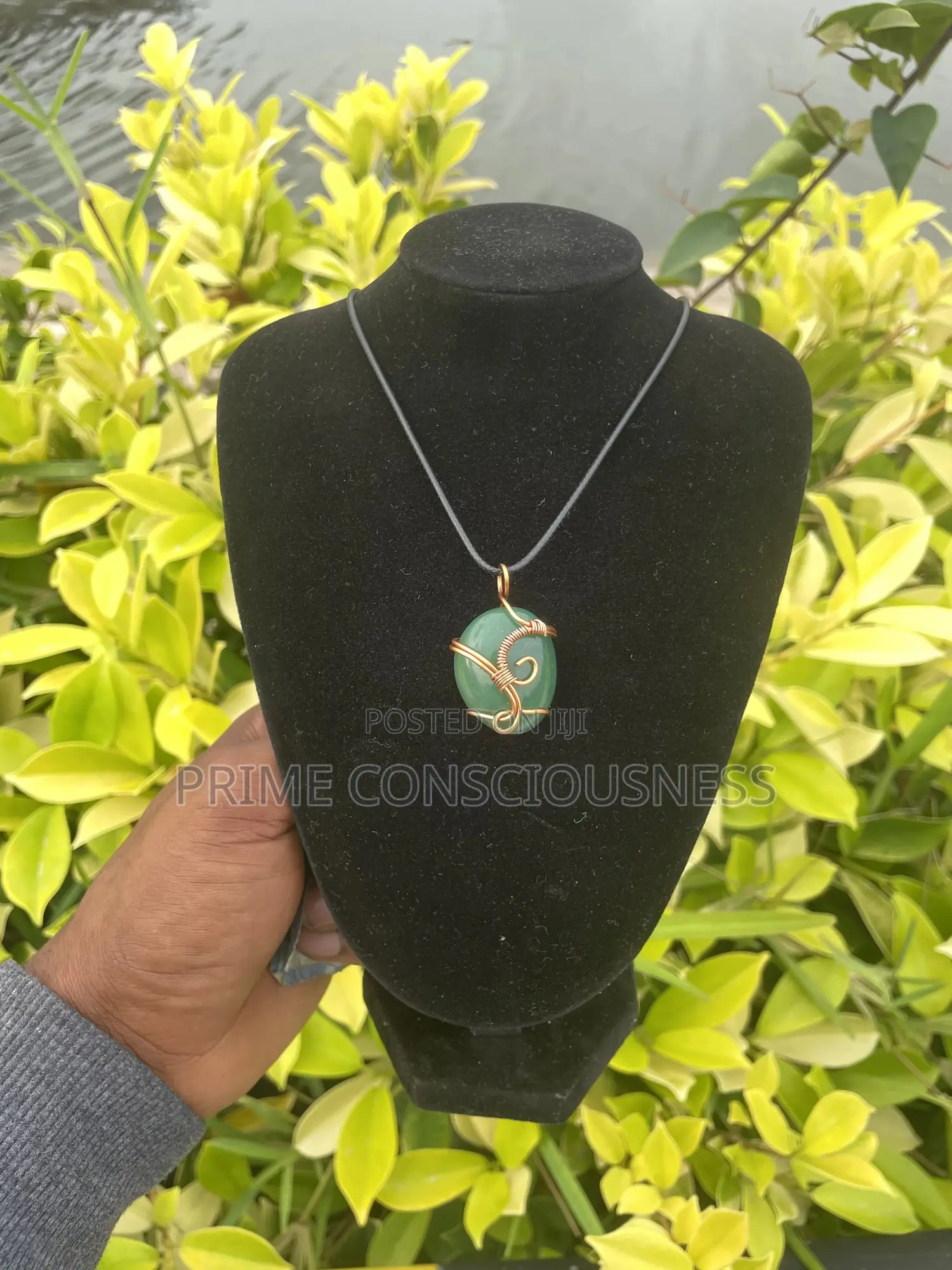 Green Aventurine Gemstone Pendant
