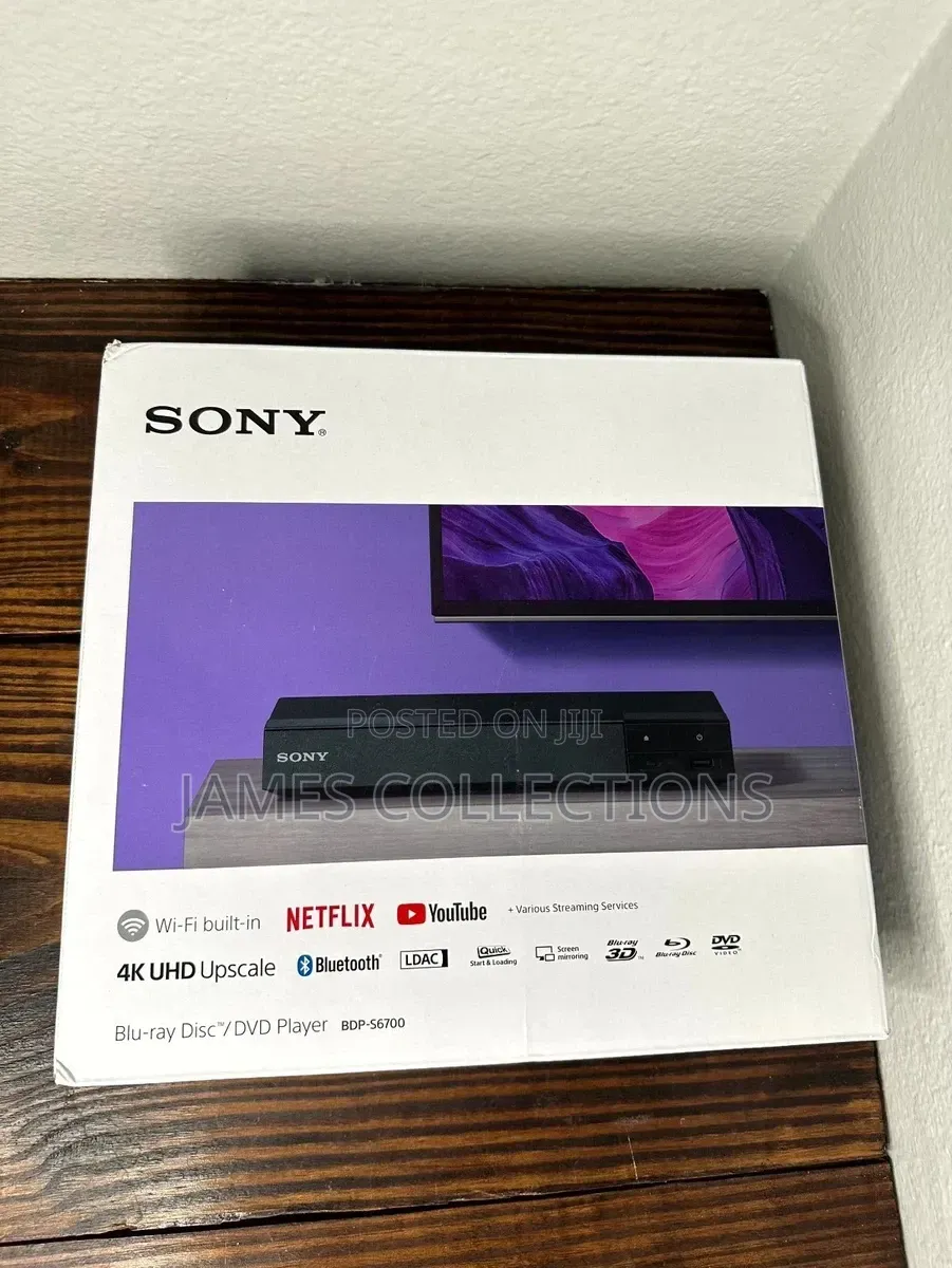 Sony BDP-S6700 -Upscaling Blu-Ray Disc Player With Wi-Fi