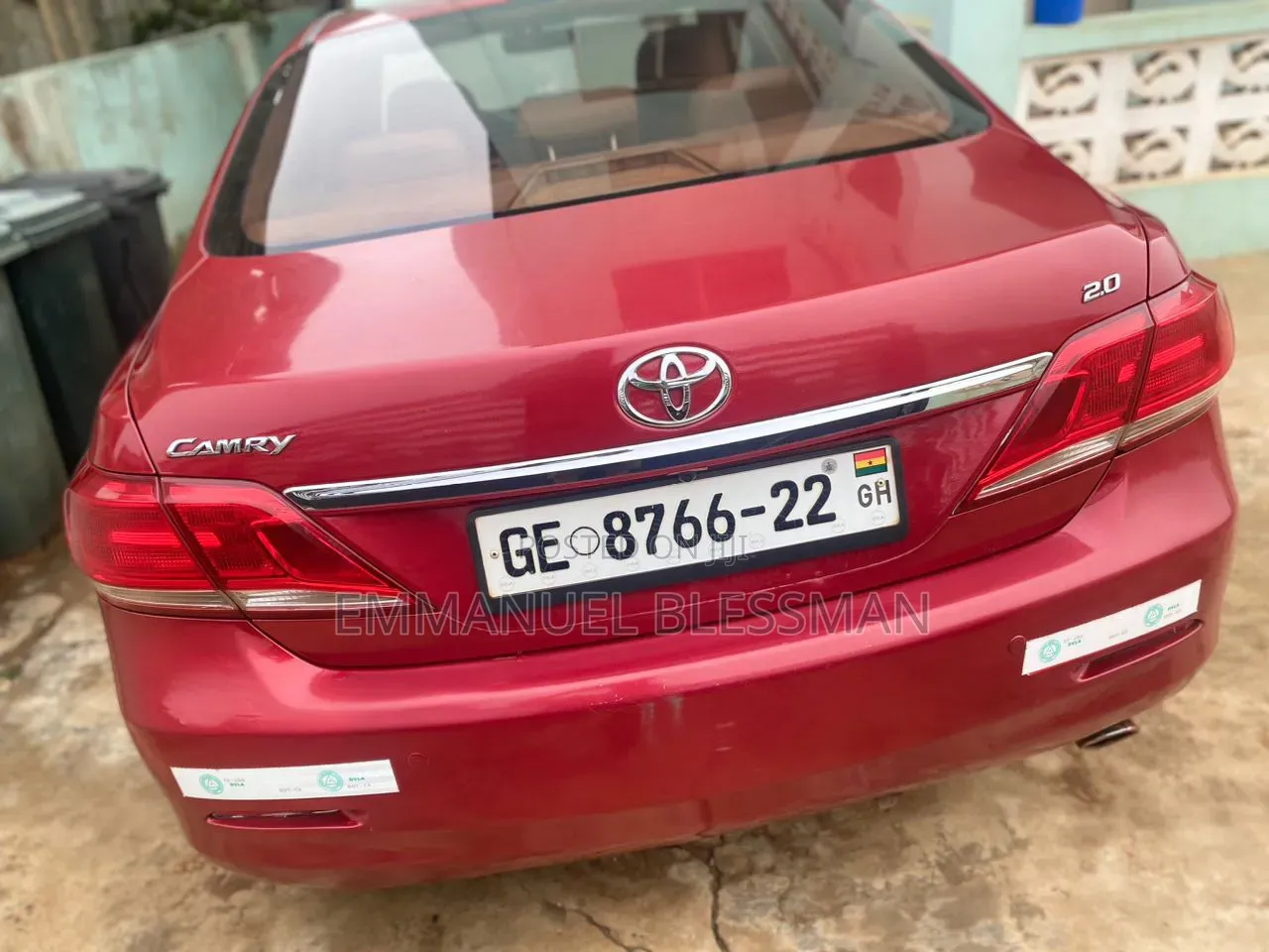 Toyota Camry 2011 Red