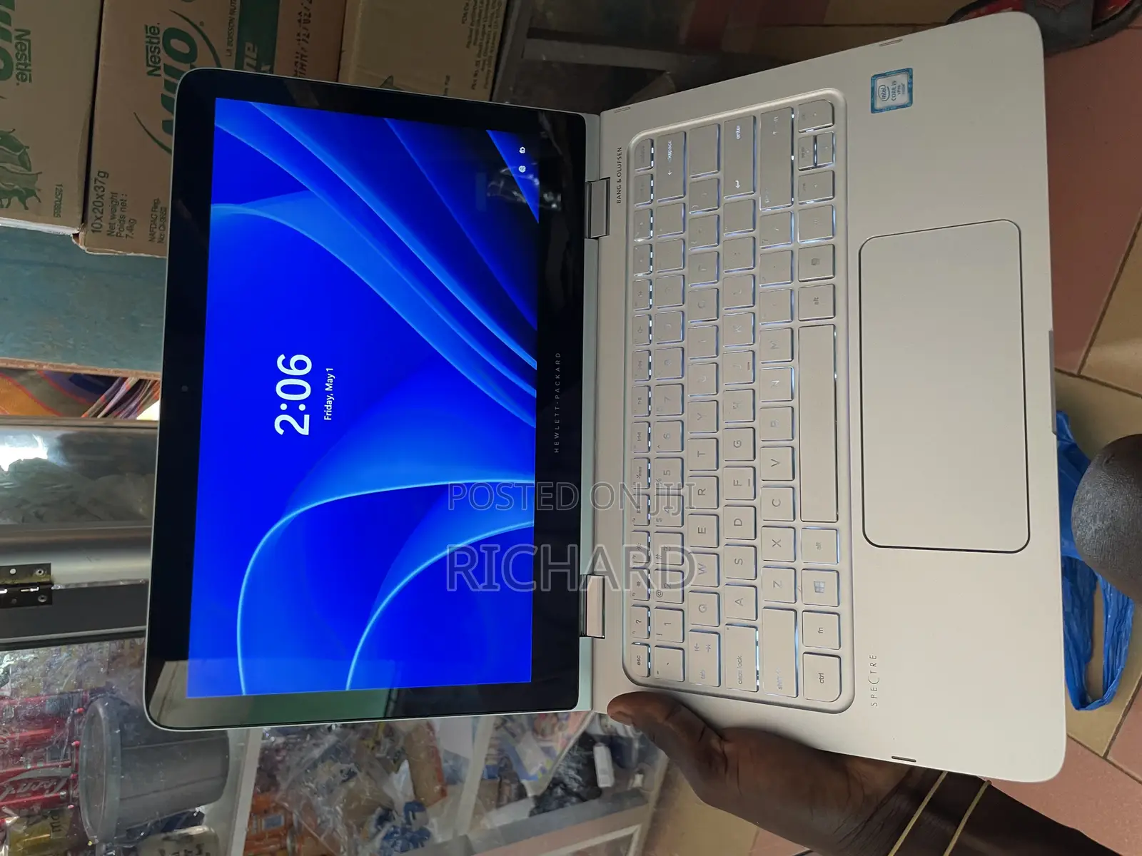 Laptop HP Spectre 13 8GB Intel Core i5 HDD+SSD 256GB