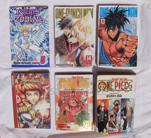 Manga Bundle – One Punch Man, One Piece More (Good Condition