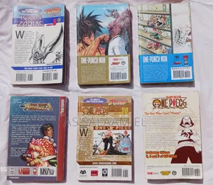 Manga Bundle – One Punch Man, One Piece More (Good Condition