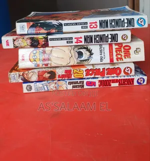 Manga Bundle – One Punch Man, One Piece More (Good Condition