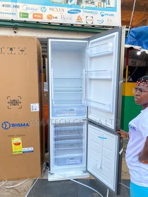 Original Sigma 260 Litre Double Door Refrigerator With Bottom Freezer