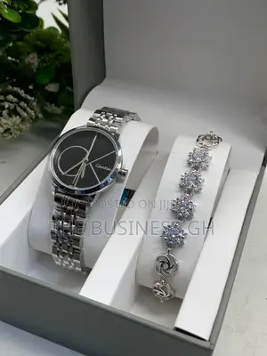 Watch and Bracelet Set for Women