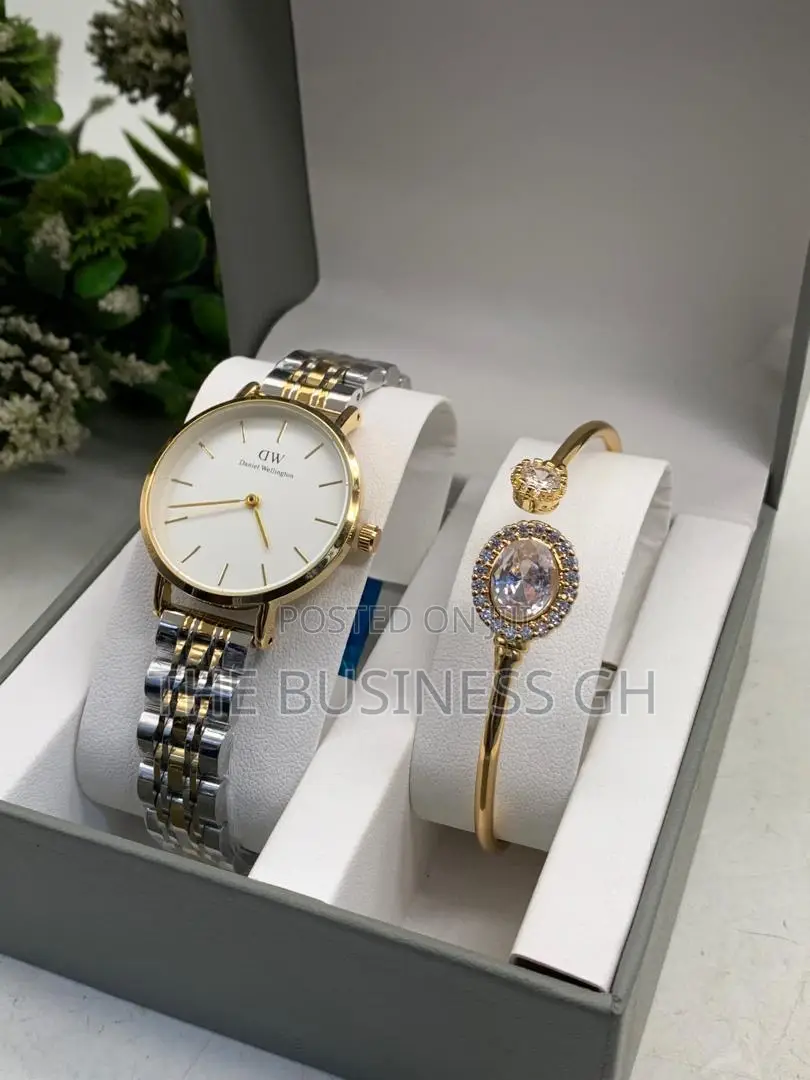 Watch and Bracelet Set for Women