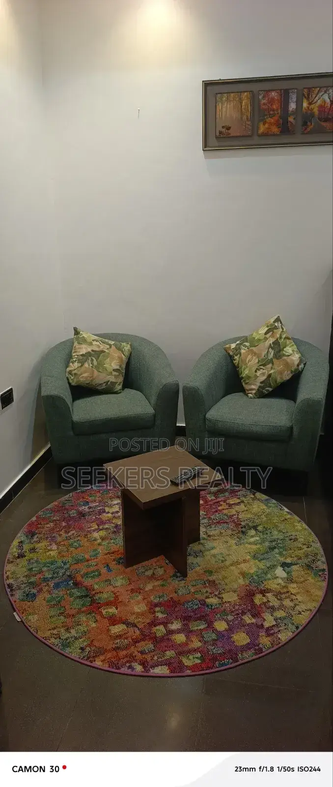 Furnished 1bdrm Apartment in Seekers Realty, Oxford Street for rent