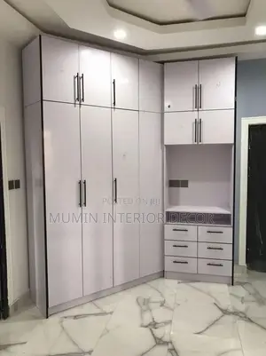 Corner Laminated Wardrobe