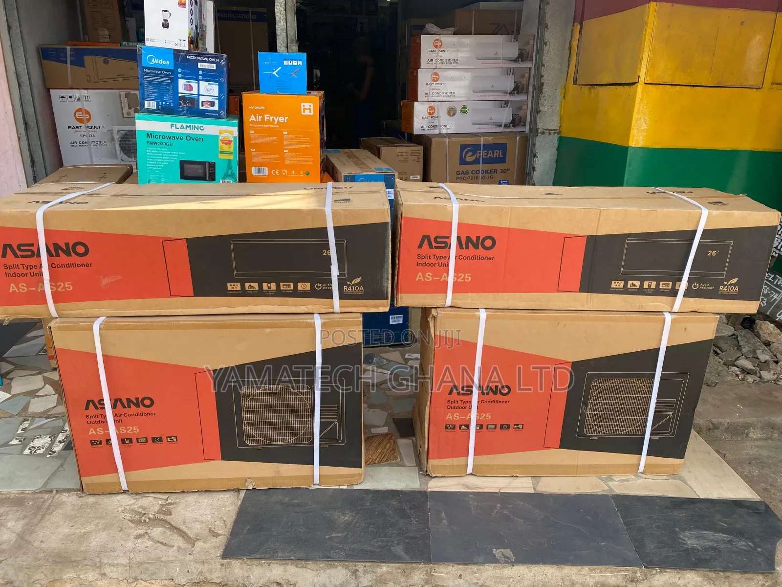 Powerful Asano 2.5hp Split System Air Conditioner