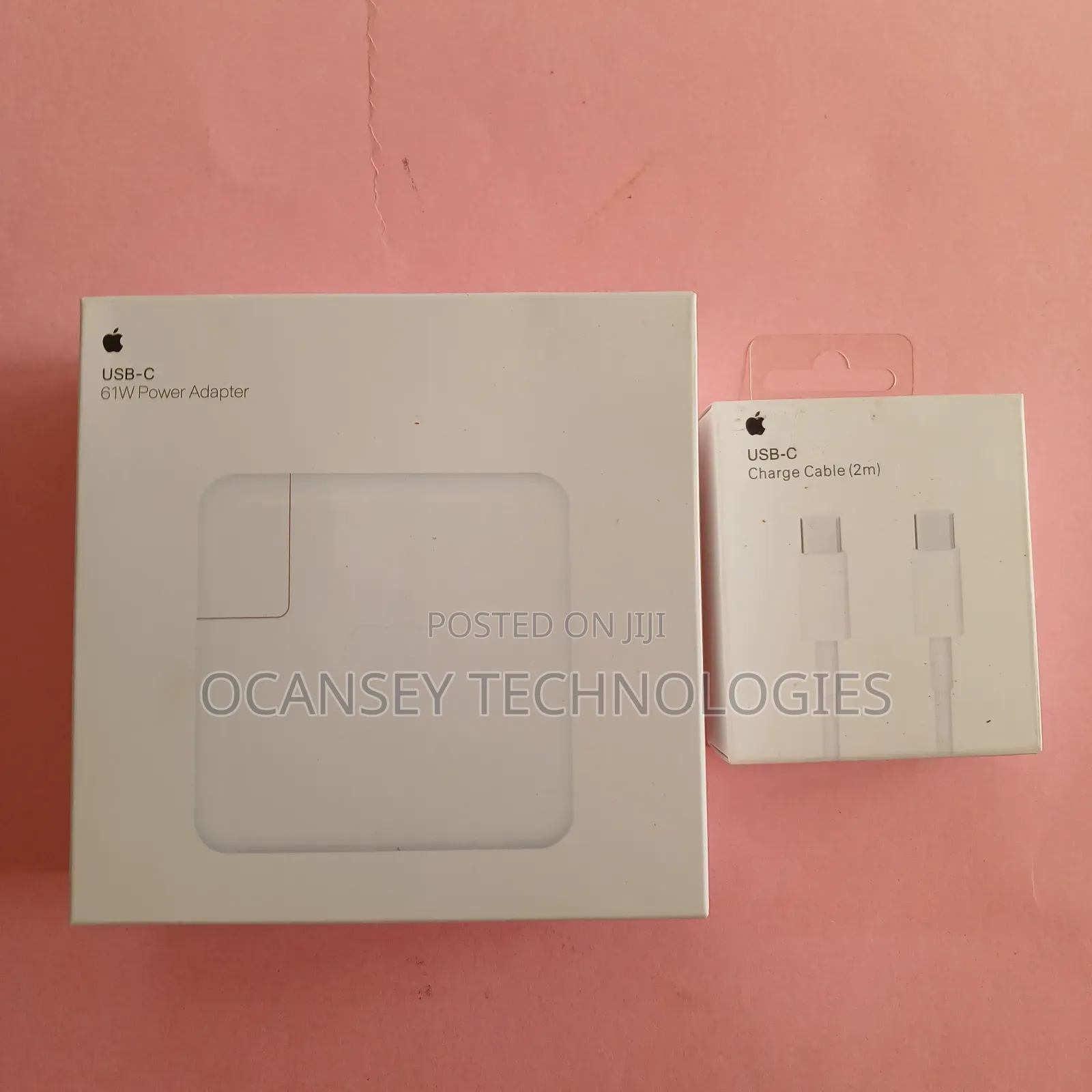 Original Apple Type-C 61w Macbook Complete Charger With Uk Plug