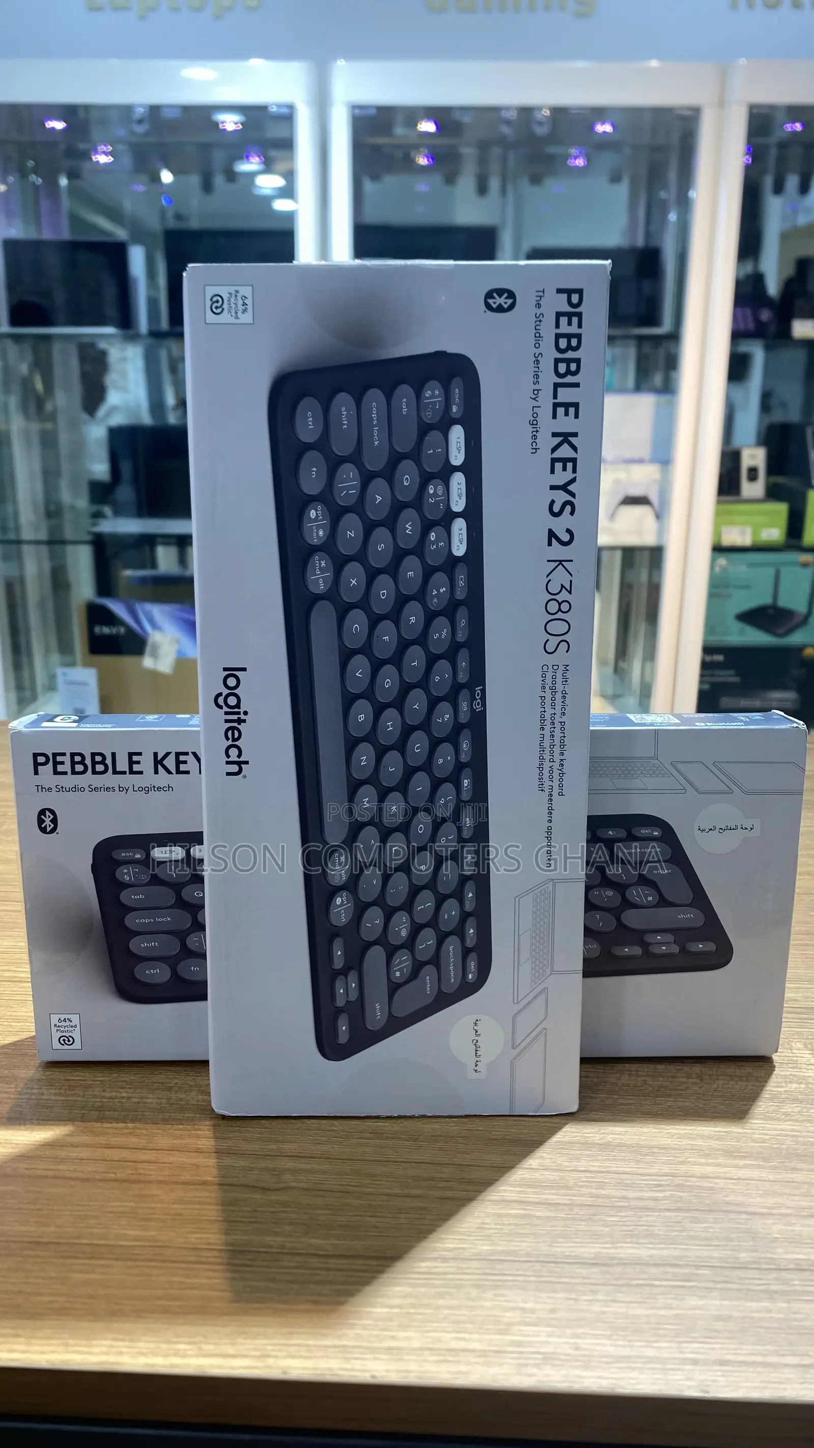 Logitech Pebble Keys 2 K380s - Bluetooth Wireless Keyboard