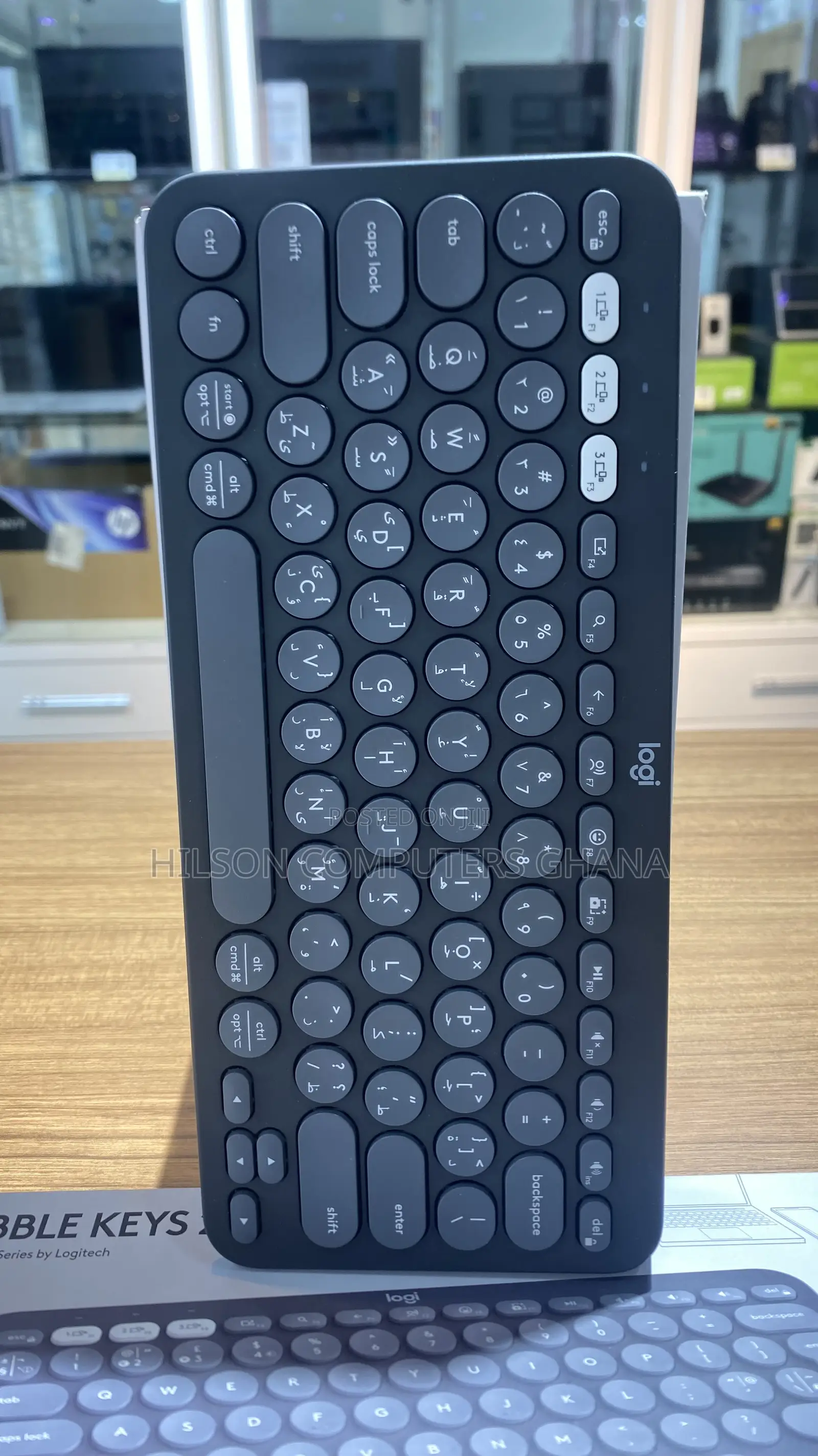 Logitech Pebble Keys 2 K380s - Bluetooth Wireless Keyboard