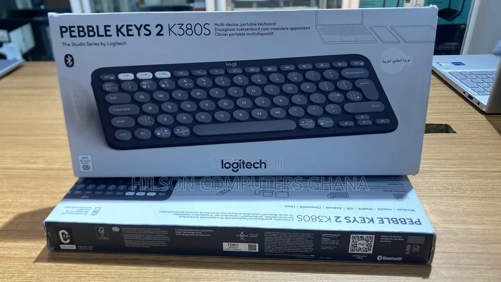 Logitech Pebble Keys 2 K380s - Bluetooth Wireless Keyboard