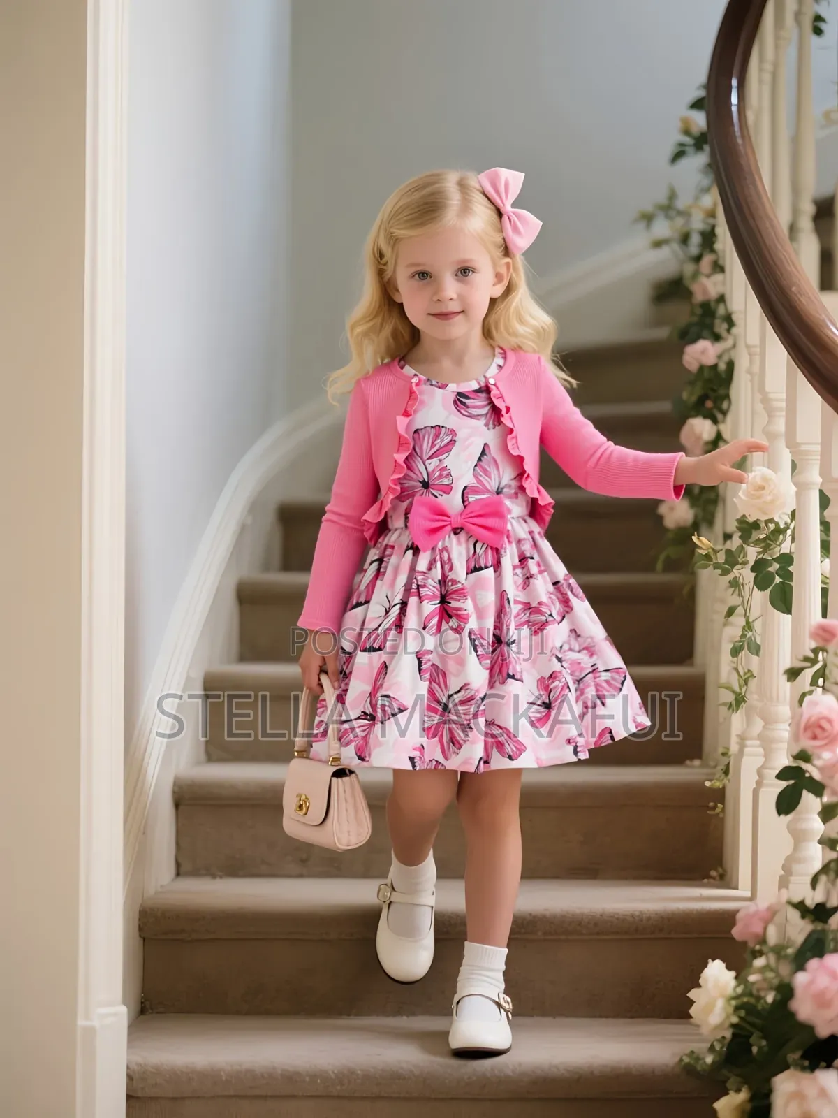 Cute Dress With Coat for 1-5yrs Only
