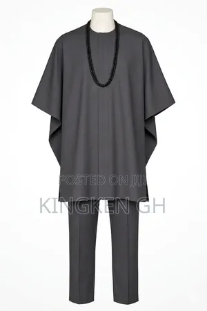 Dansiki Men's Native Wear Olive Color