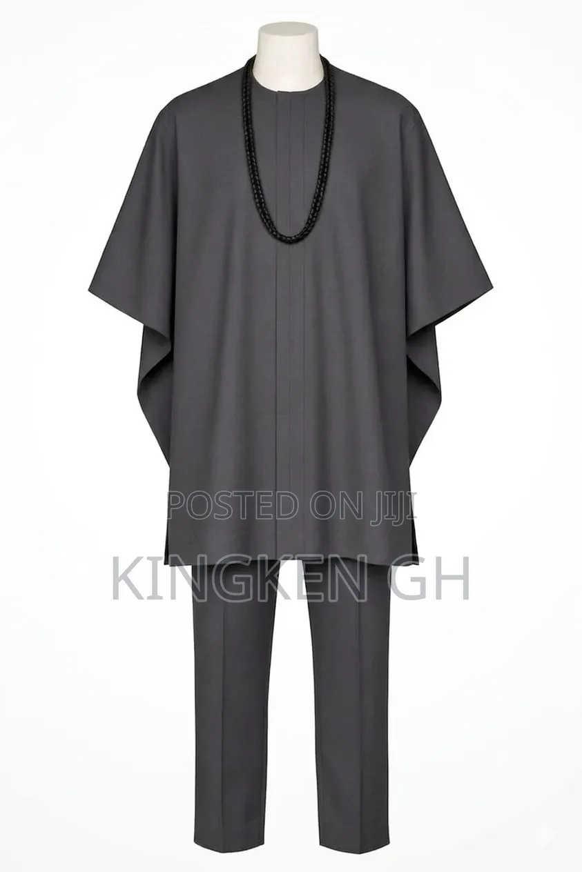 Dansiki Men's Native Wear Olive Color