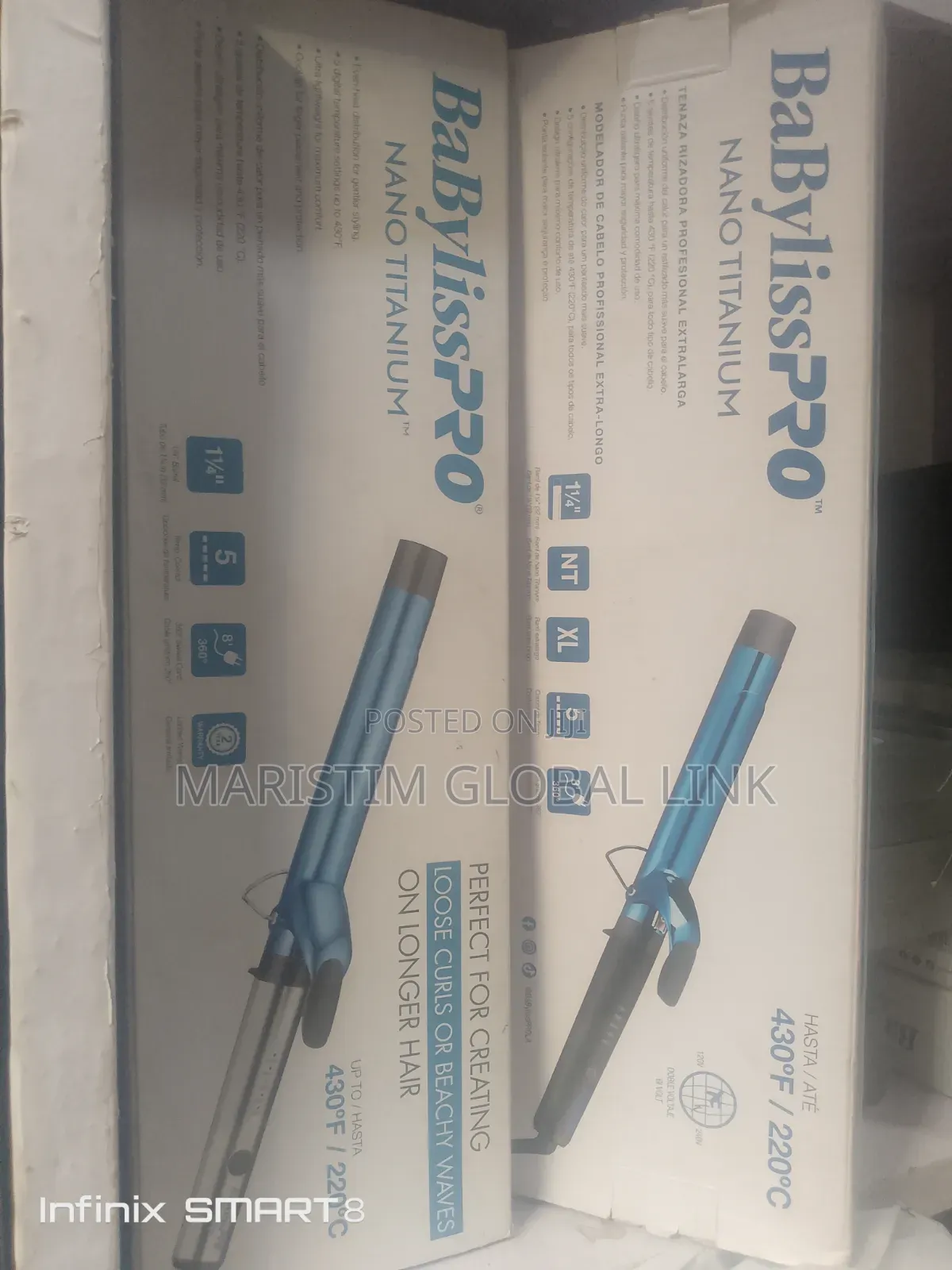 Extra Long Professional Curling Iron