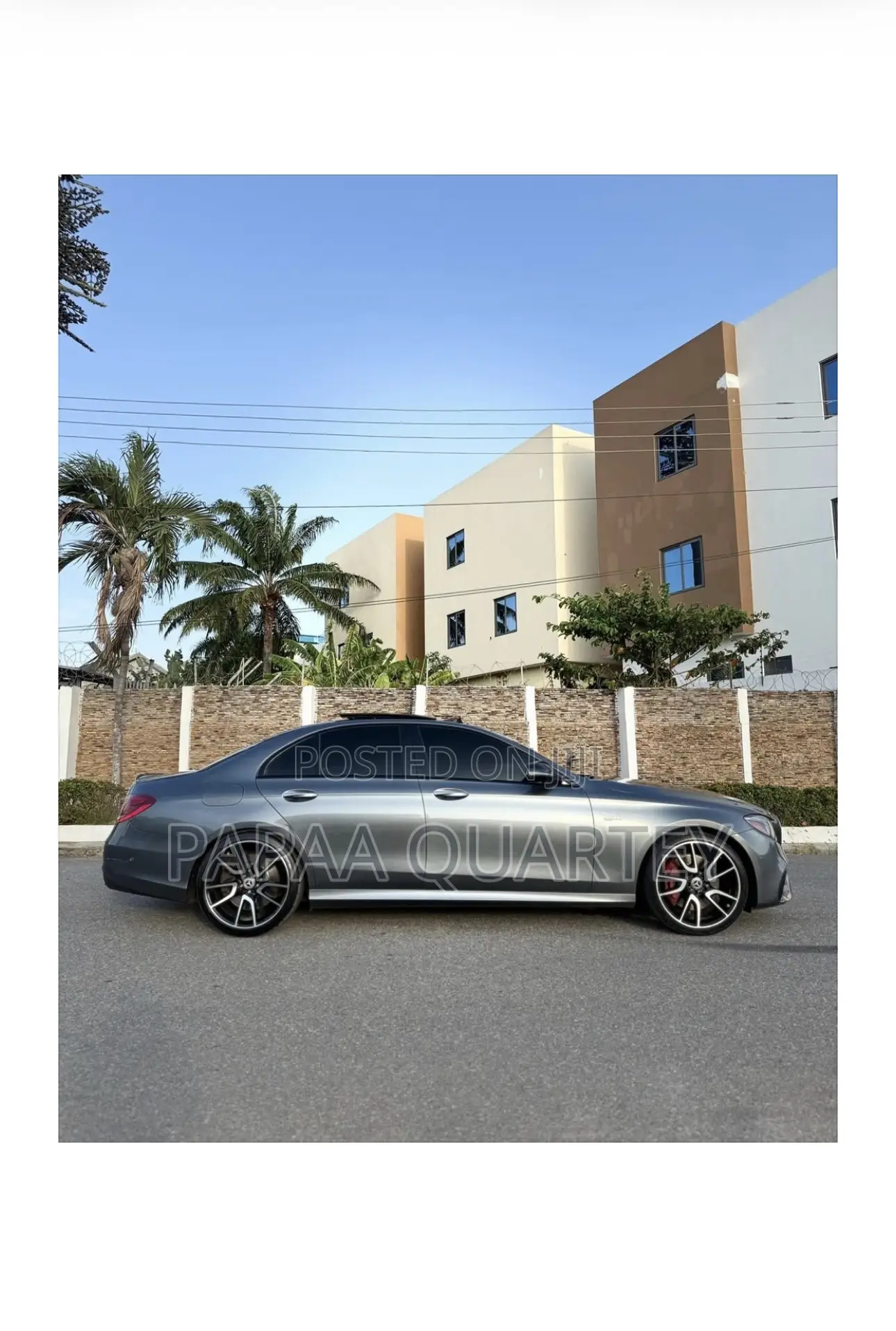 Mercedes-Benz E43 AMG 3.0 AWD 2018 Silver