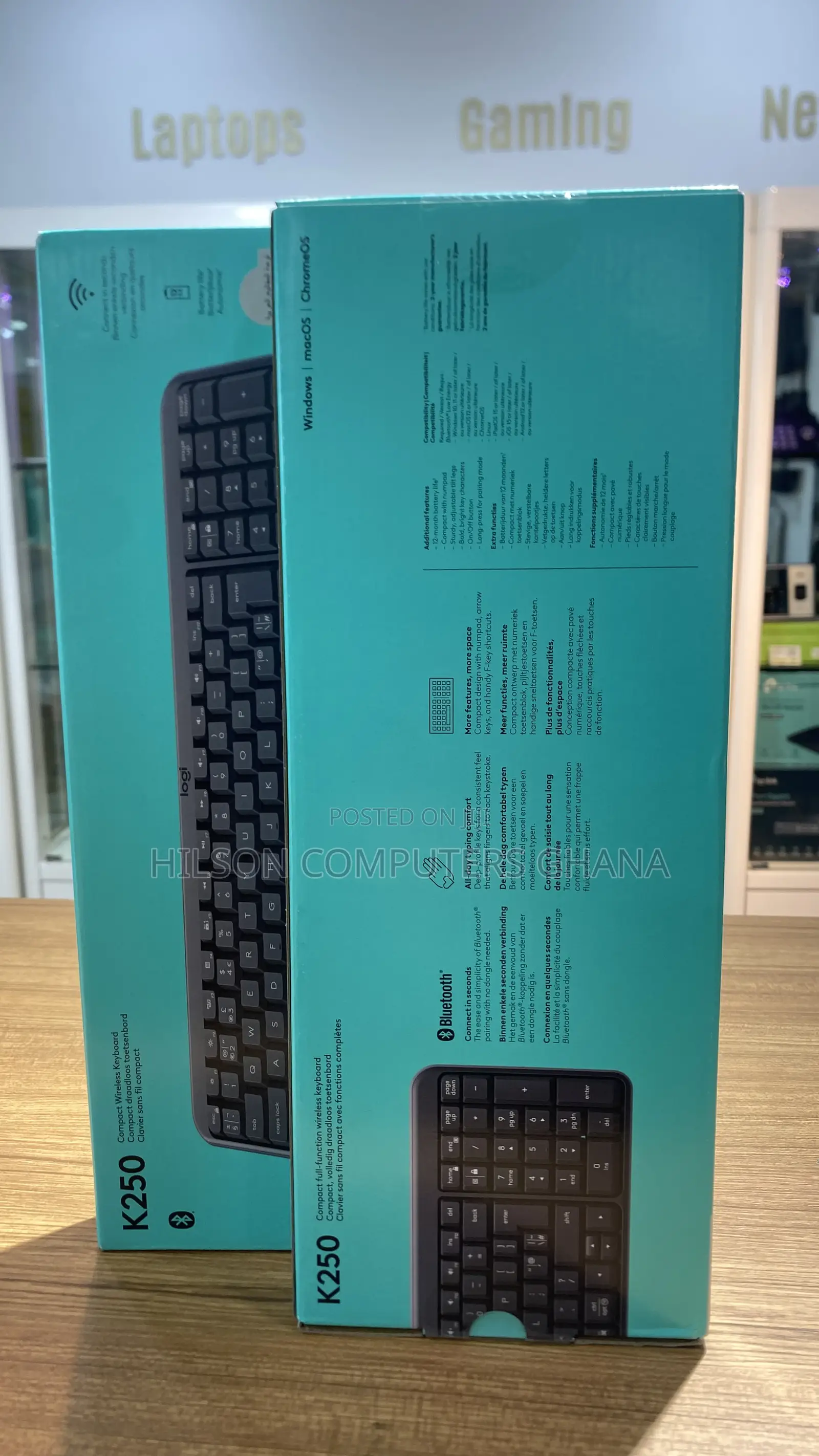 Logitech Mk250 Bluetooth Wireless Keyboard