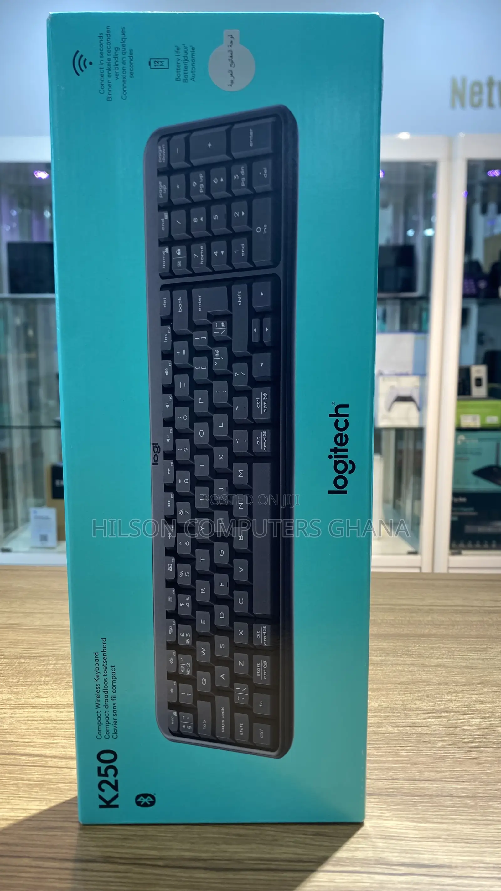Logitech Mk250 Bluetooth Wireless Keyboard