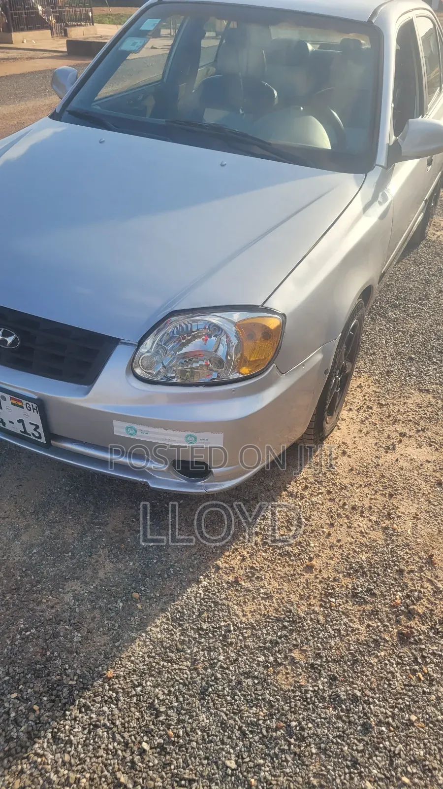 Hyundai Accent 2002 Gray