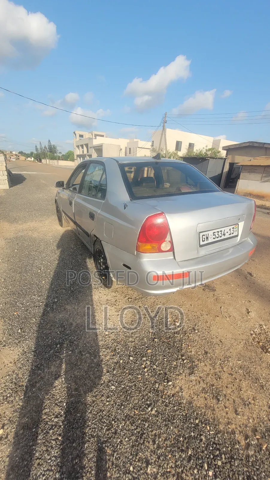 Hyundai Accent 2002 Gray