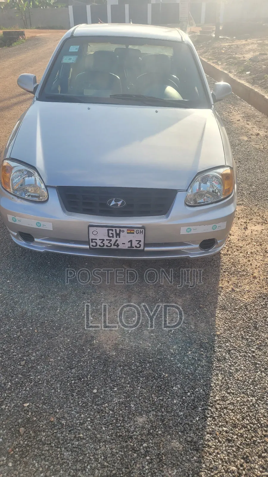 Hyundai Accent 2002 Gray