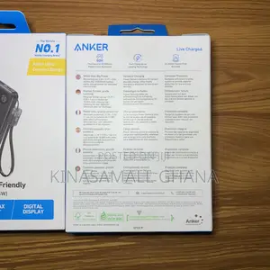 Original Anker 10,000mah Power Bank (22.5w Fast Charge)