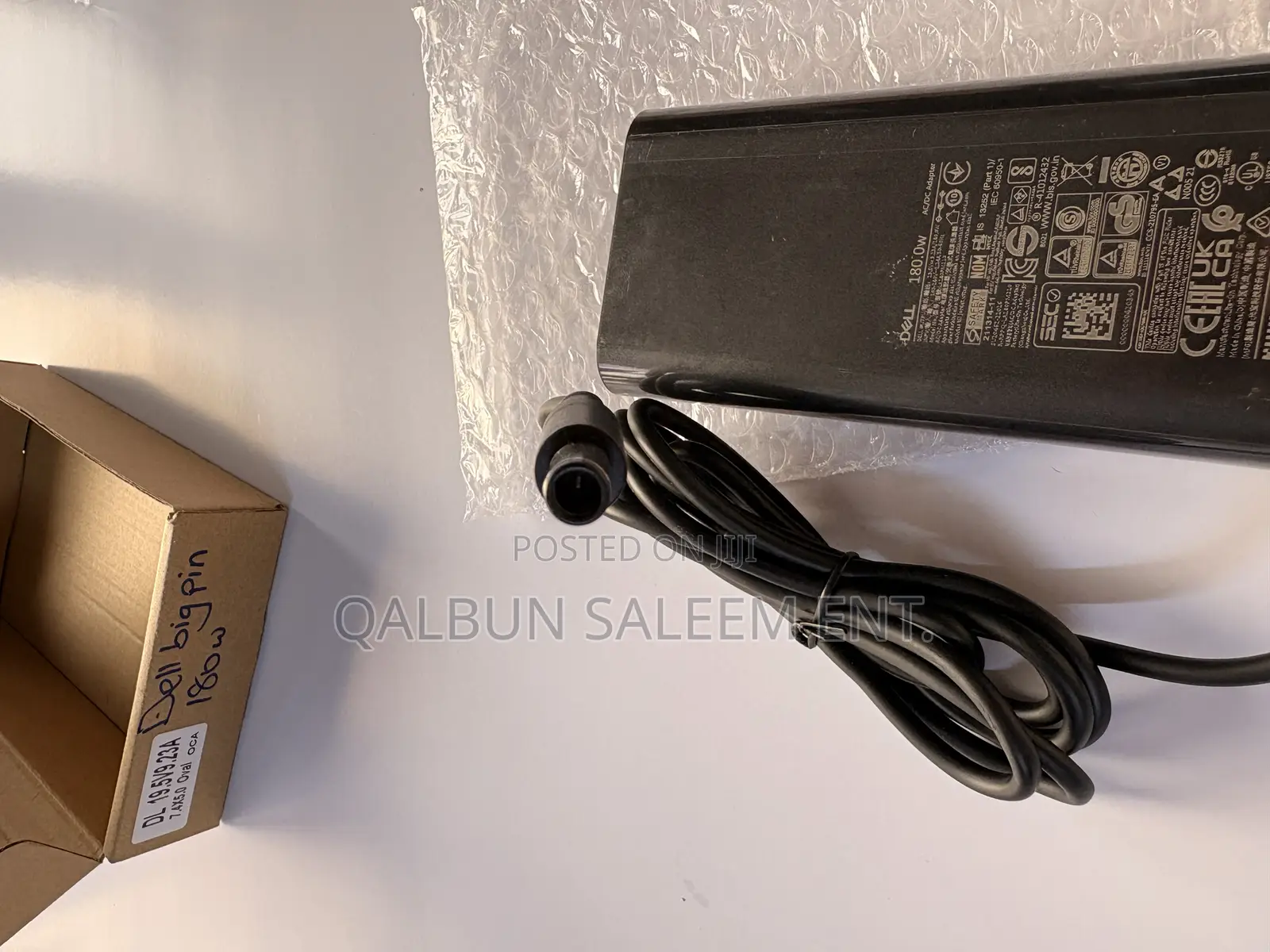 Brand-New Original Dell 19.5v 9.23a 180w Big Pin Adapter