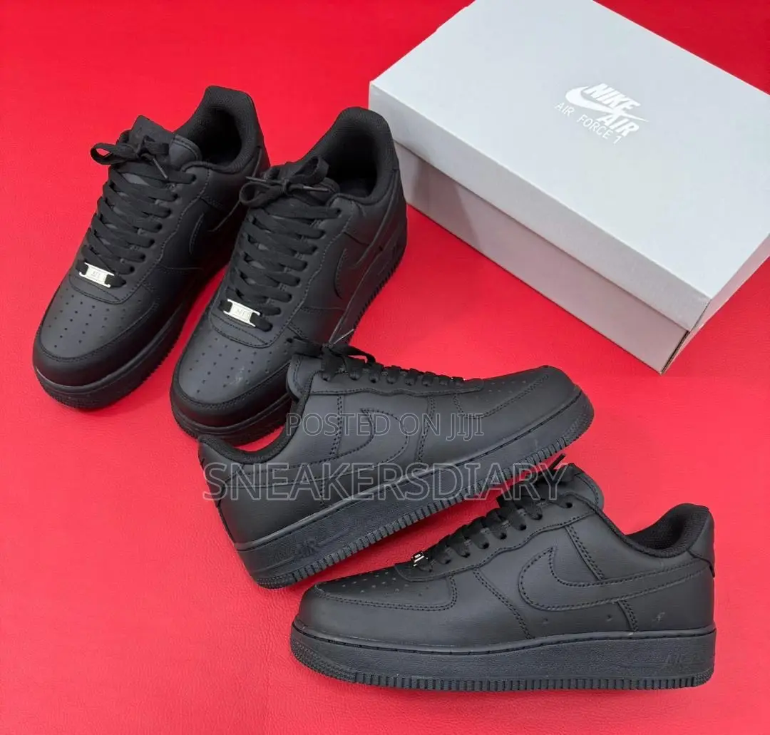 Af1 Black Small Lace