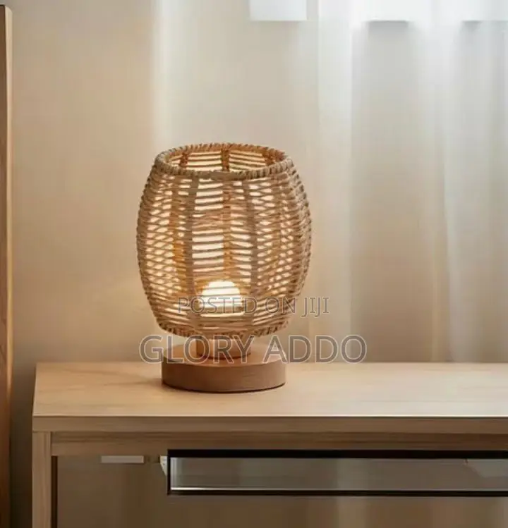 Rattan Table Lamp