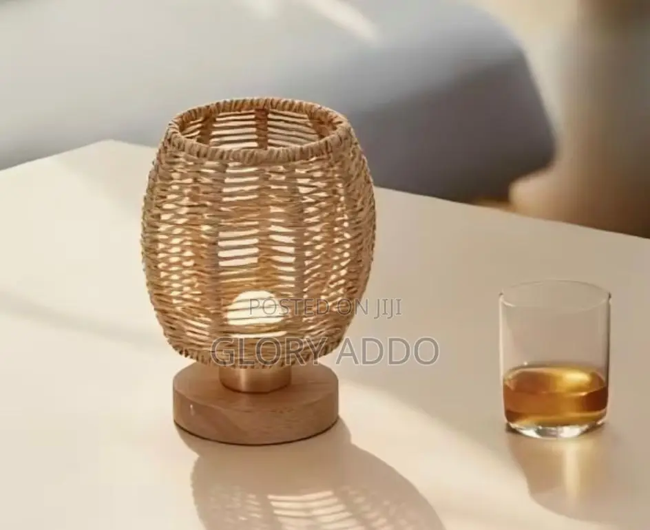 Rattan Table Lamp