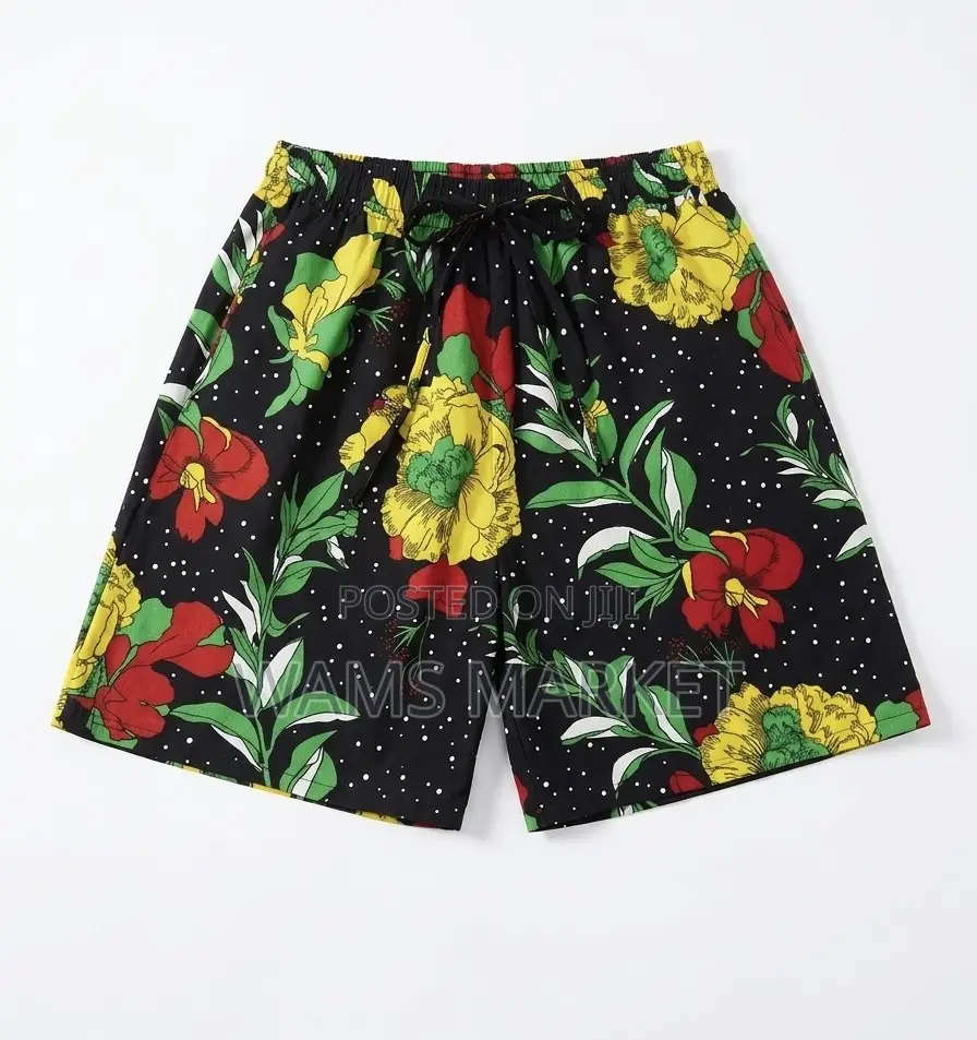 Women’S African Print Shorts