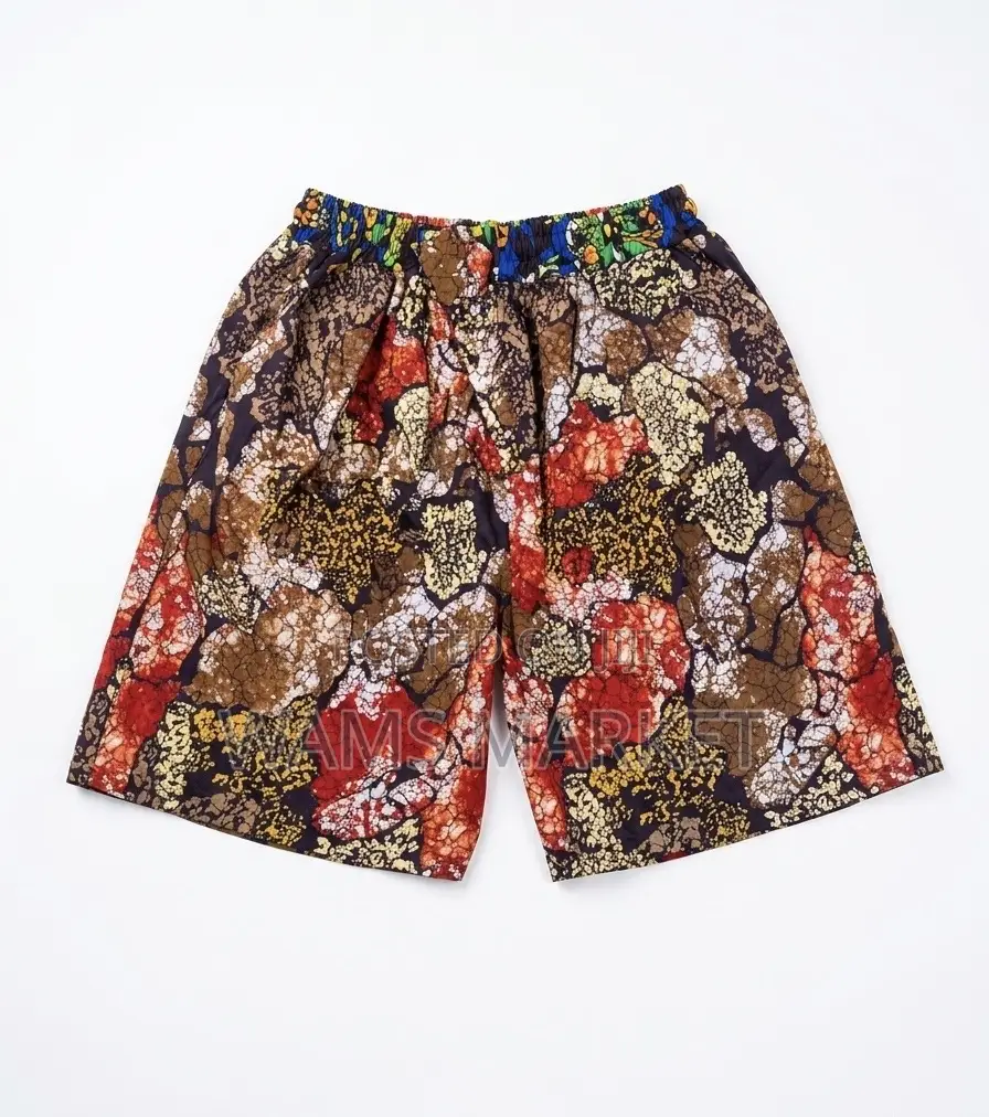 Women’S African Print Shorts
