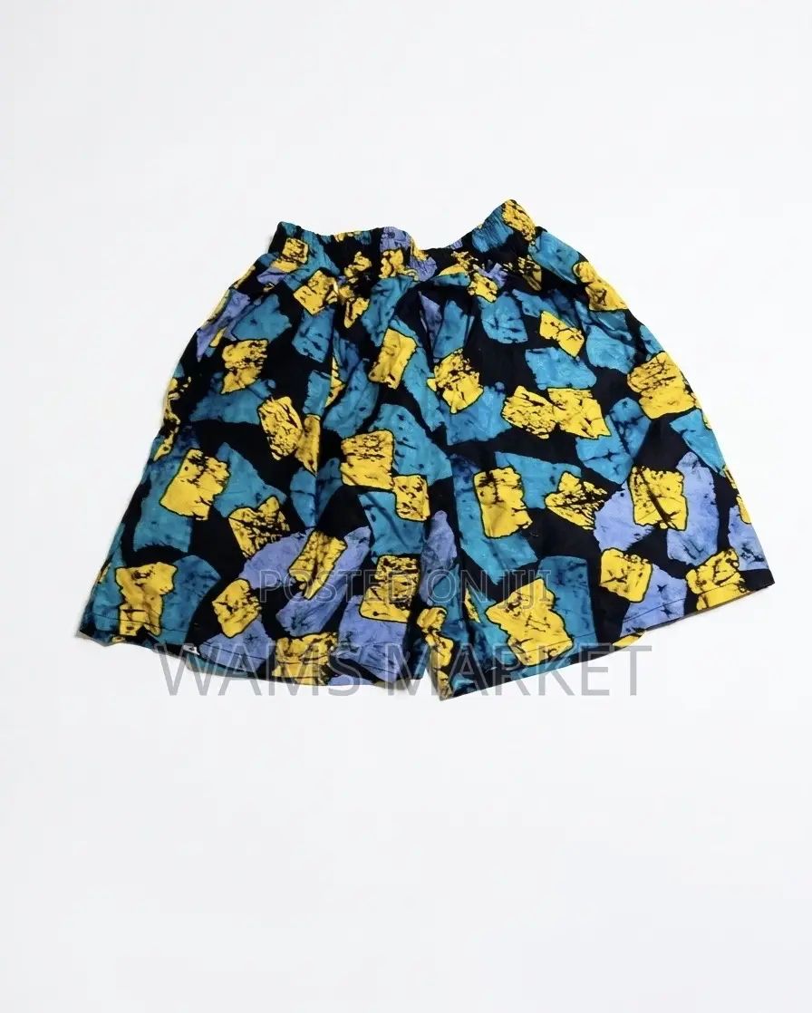 Women’S African Print Shorts