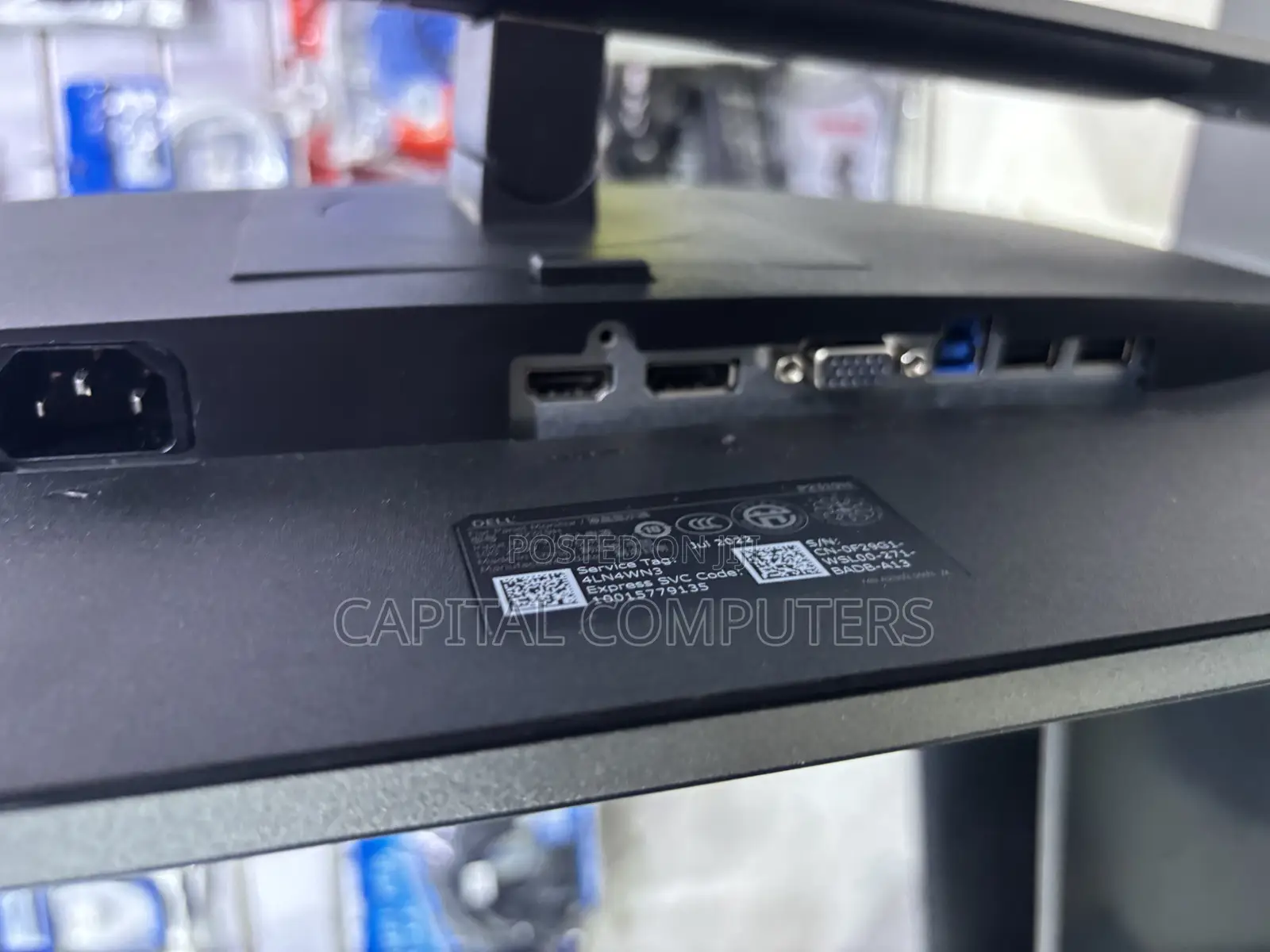 23 Inches Edgeless Dell Monitor