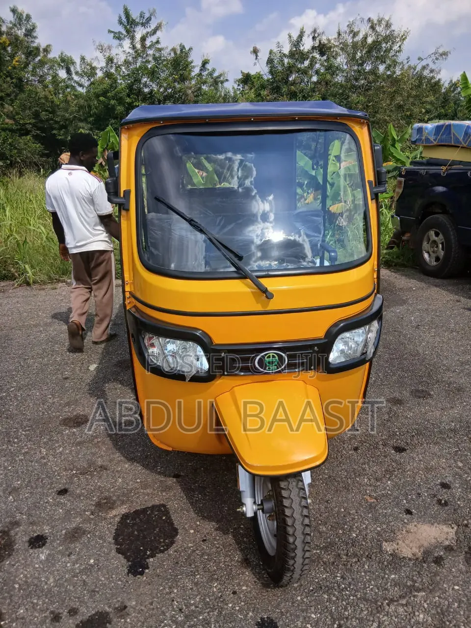 New Tricycle 2025 Yellow