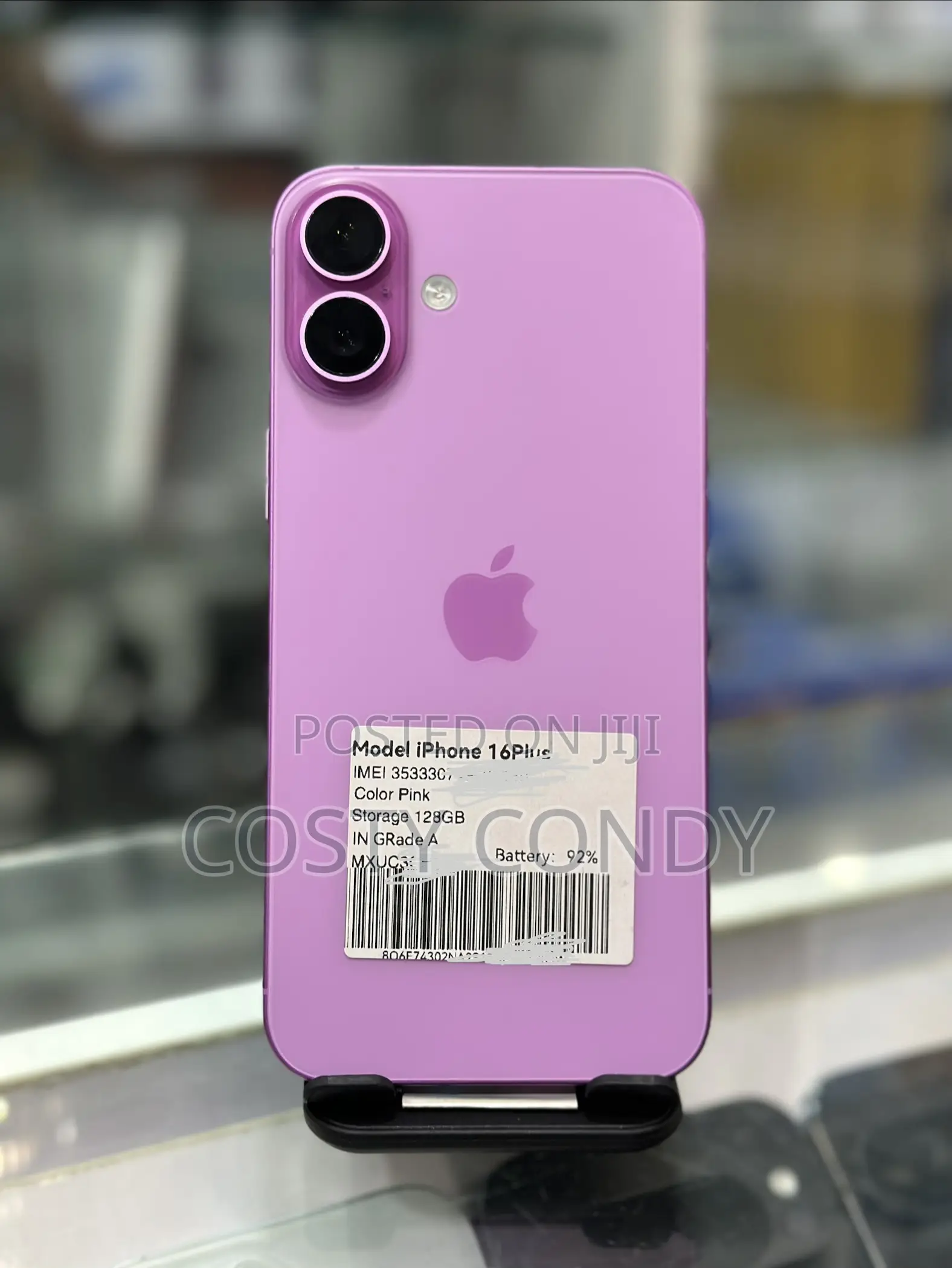 Apple iPhone 16 Plus 128 GB Pink