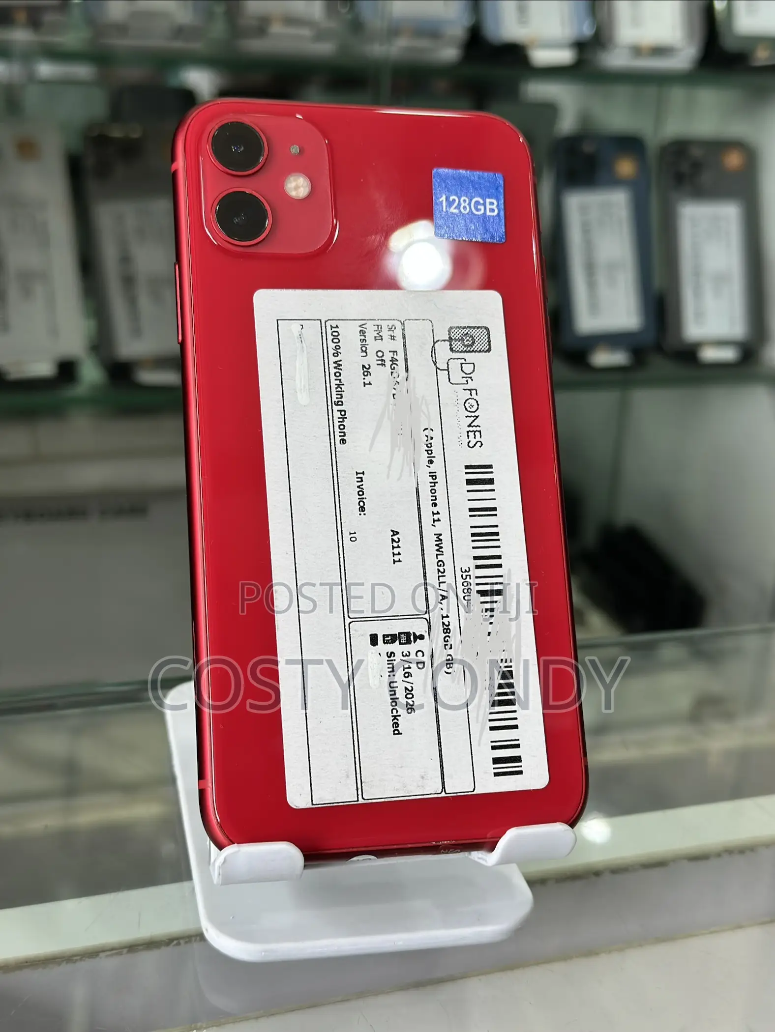 Apple iPhone 11 128 GB Red