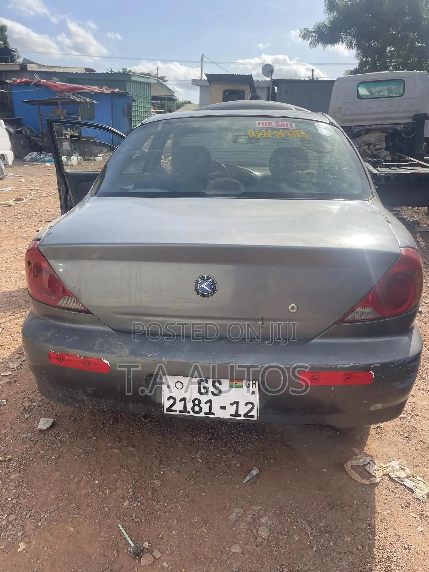 Kia Spectra LS 2003 Brown