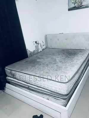 2 Beds and Frame With Side Drawer Going for Fala Price