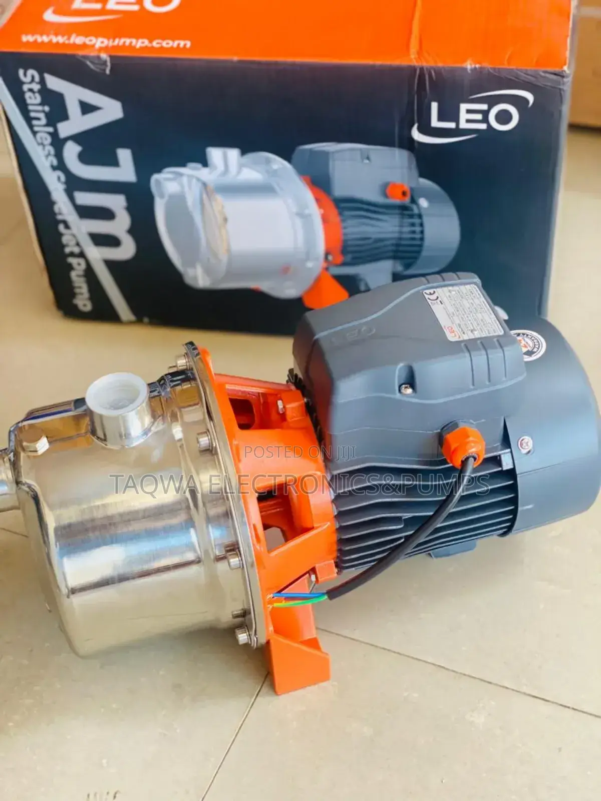 Brand ; Leo 1. 0hp Stainless Pump