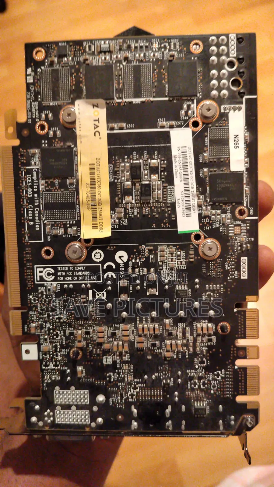 Graphics Card GTX 760 Oc 2gb Ddr5 Zotac