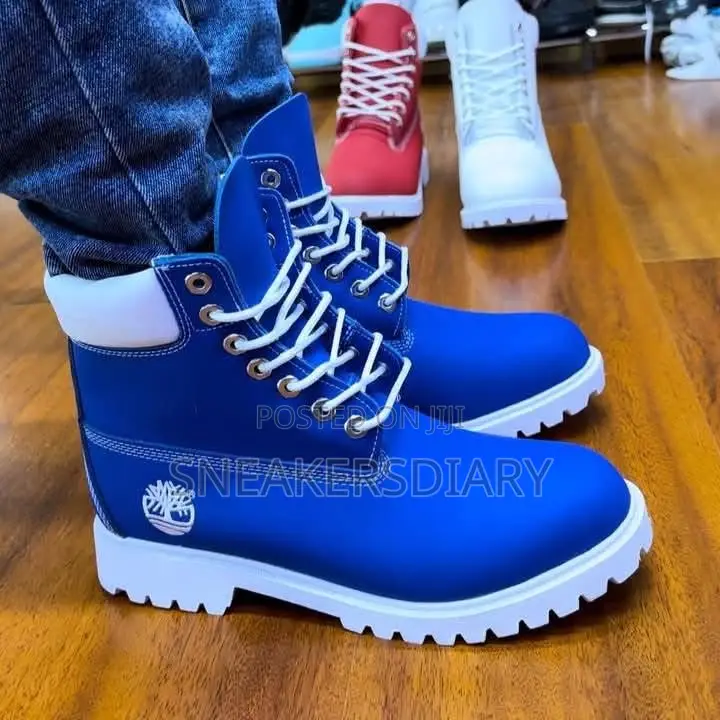 Timberland Combat Boot Blue