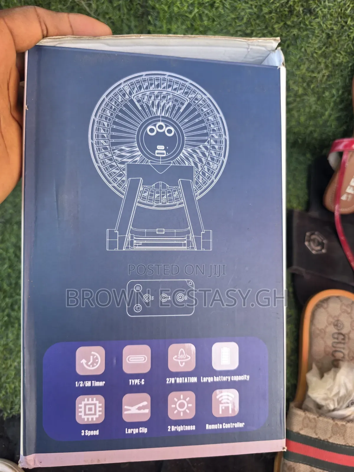 T9 F01 Rechargeable Desktop Fan