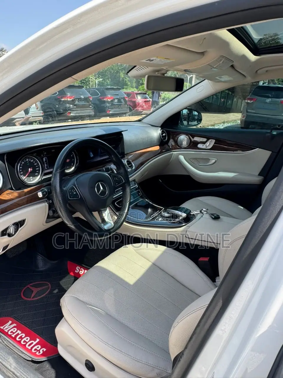 Mercedes-Benz E300 2016 White