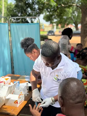 In-Clinic Treatment and Follow-Up Care at Penkwase Clinic