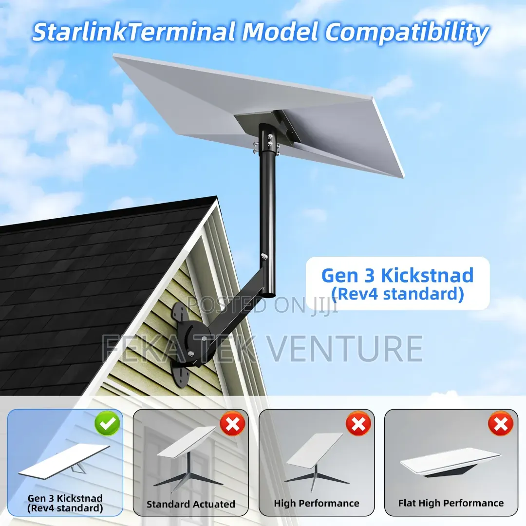 Starlink Standard 4 Mount Kit All Metal